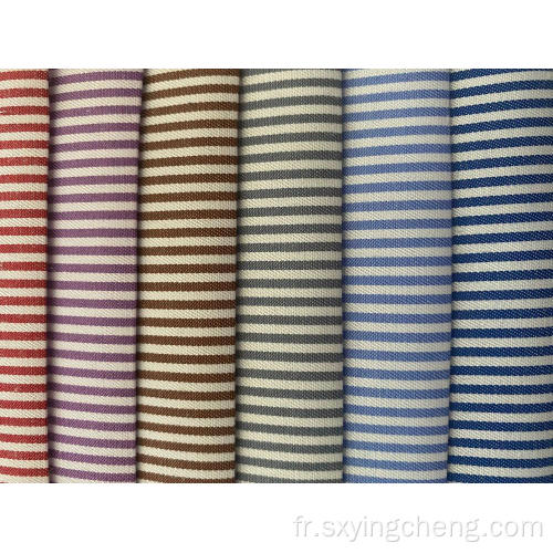 Tissu teint en fil Tc Stripe